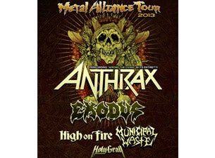 Metal Alliance Tour w/ Anthrax performing the &quot;Among The Living&quot; album presale information on freepresalepasswords.com
