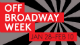 Off Broadway Week in NYC
