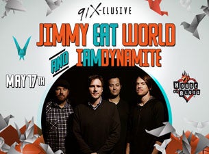 91X-clusive featuring Jimmy Eat World and IAMDYNAMITE presale information on freepresalepasswords.com