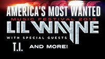 America's Most Wanted Festival 2013 starring Lil' Wayne pre-sale password for early tickets in Omaha