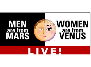 Men Are From Mars Women Are From Venus Tickets Men Are From Mars Women Are From Venus Tickets