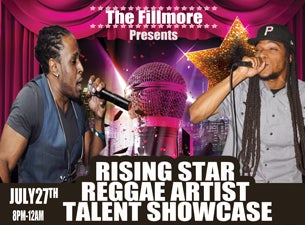 The Fillmore Presents: Rising Star Reggae Artist Talent Showcase presale information on freepresalepasswords.com