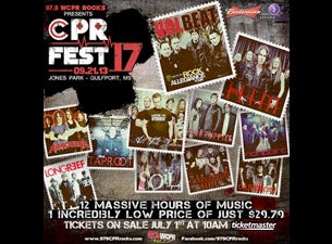 CPR Fest Tickets CPR Fest Tickets