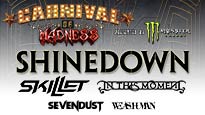 Carnival of Madness Tour featuring Shinedown pre-sale code for early tickets in Memphis