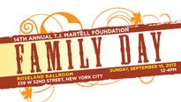 14th Annual T.J. Martell Foundation Family Day presale code for show tickets in New York, NY (Roseland Ballroom)