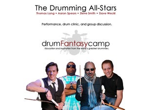 The Drumming All-Stars: Drum Clinic and Discussion presale information on freepresalepasswords.com