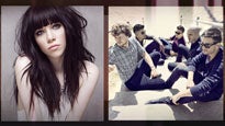 Carly Rae Jepsen and The Wanted pre-sale password for show tickets in Youngstown, OH (Covelli Centre)