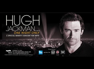 Hugh Jackman: The Man. The Music. The Show. in Newark promo photo for Ticketmaster presale offer code