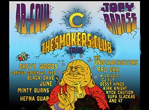 Smokers Club Tickets Smokers Club Tickets