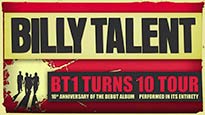 21ST Halloween Howler featuring Billy Talent pre-sale passcode for show tickets in Edmonton, AB (Shaw Conference Centre)