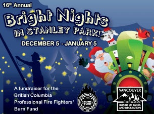 Stanley Park Bright Nights Christmas Train Tickets Stanley Park Bright Nights Christmas Train Tickets