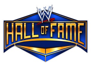 WWE Hall of Fame in Tampa promo photo for Internet presale offer code