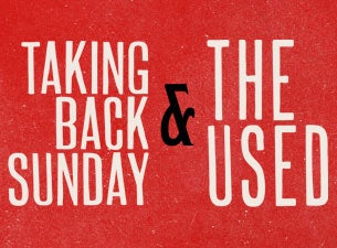 Taking Back Sunday and The Used presale information on freepresalepasswords.com