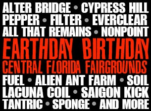 WJRR Earthday Birthday Tickets WJRR Earthday Birthday Tickets