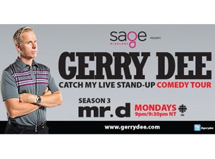 Gerry Dee Tickets Gerry Dee Tickets