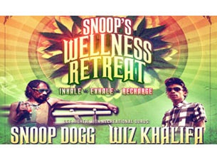 Snoop Dogg &amp; Wiz Khalifa - Snoop&#039;s Wellness Retreat presale information on freepresalepasswords.com