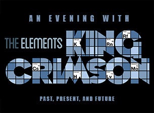King Crimson in Oakland promo photo for APE presale offer code