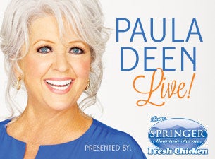 Paula Deen Tickets Paula Deen Tickets