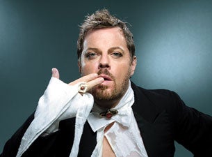 Eddie Izzard in Hollywood promo photo for Ticketmaster presale offer code