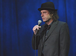 Steven Wright in San Diego promo photo for Exclusive presale offer code