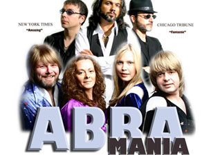 Abba Mania in Enoch promo photo for Players Club & Artist presale offer code