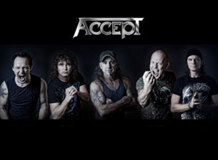 Accept in New York promo photo for Live Nation presale offer code