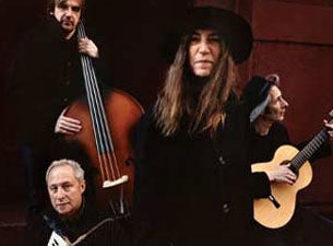 Patti Smith and Her Band in New York promo photo for AMEX presale offer code