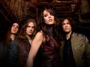 Halestorm + In This Moment in Reno promo photo for Blabbermouth presale offer code