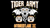 Tiger Army password for concert tickets.