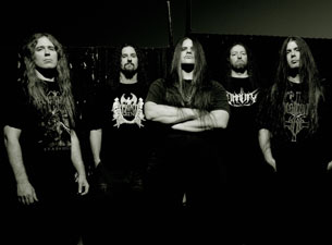 Cannibal Corpse in Detroit promo photo for Live Nation presale offer code