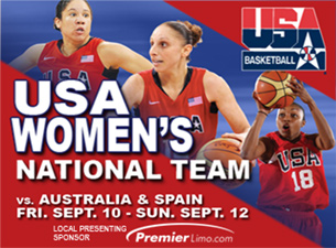USA National Womens Basketball&nbsp;Tickets
