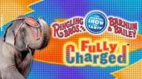 Ringling Bros. and Barnum & Bailey: Fully Charged discount offer for show tickets in Auburn Hills, MI (The Palace of Auburn Hills)