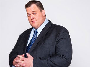 Billy Gardell in Westbury promo photo for Live Nation Mobile App presale offer code