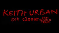 Keith Urban - Get Closer World Tour 2011 pre-sale password for show tickets in Washington, DC (Verizon Center)