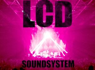 LCD Soundsystem in Boston promo photo for Spotify presale offer code