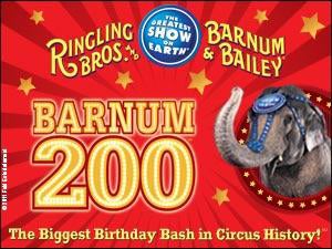 Ringling Bros. and Barnum & Bailey: Barnum 200 Tickets Ringling Bros. and Barnum & Bailey: Barnum 200 Tickets