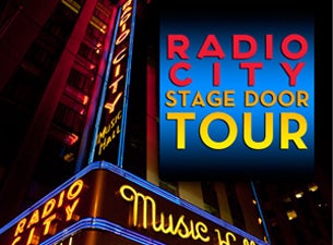 Stage Door Tour Tickets Stage Door Tour Tickets