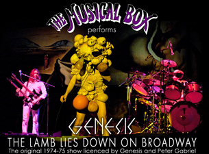 The Musical Box Presents A Genesis Extravaganza Volume 2 in Westbury promo photo for Music Geeks presale offer code