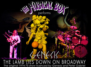 The Musical Box - A Genesis Extravaganza Vol. 2 in Toronto promo photo for Live Nation presale offer code