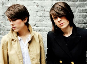 Tegan and Sara in Cleveland promo photo for Spotify presale offer code