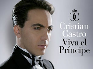 Cristian Castro in Irving promo photo for Official Platinum presale offer code
