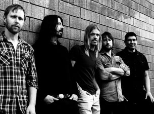 Foo Fighters in Tampa promo photo for Spotify presale offer code