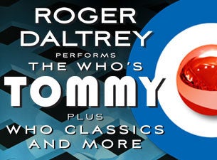 Roger Daltrey in Hollywood promo photo for American Express presale offer code