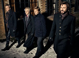Duran Duran in Hollywood promo photo for American Express presale offer code