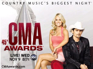 CMA Awards&nbsp;Tickets