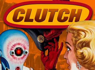 Clutch - Psychic Warfare World Tour 2017 in North Myrtle Beach promo photo for Live Nation Mobile App presale offer code