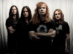 Megadeth in Las Vegas promo photo for Live Nation presale offer code