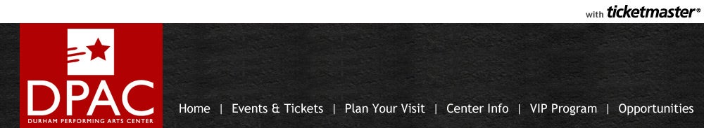 Durham Performing Arts Center Tickets