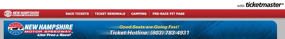 New Hampshire Motor Speedway Tickets