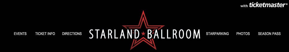 Starland Ballroom Tickets